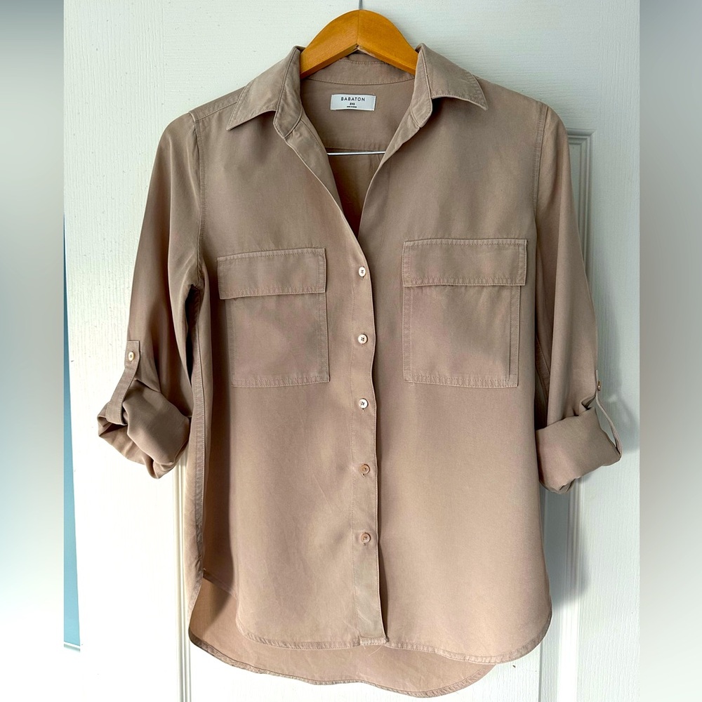 Babaton by Aritzia 2XS button down shirt